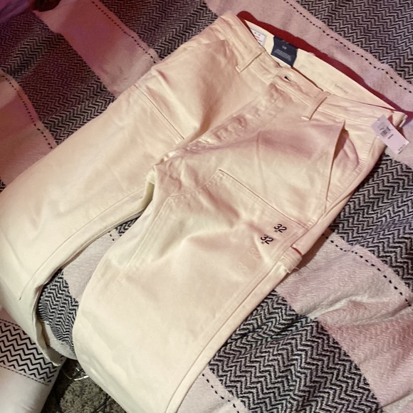 White GAP utility pants - Picture 2 of 5